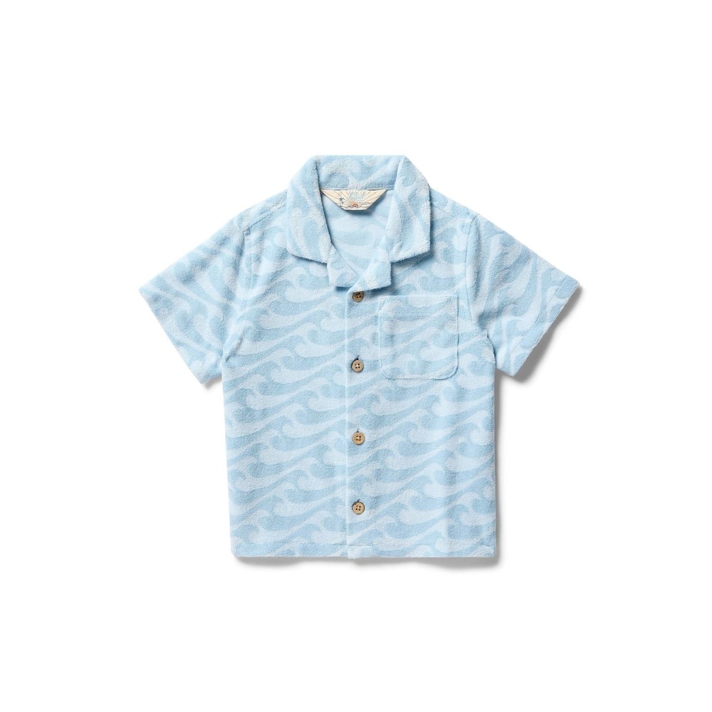 Faherty Boys'‎ Kids Cabana Towel Terry Shirt Size 6 New